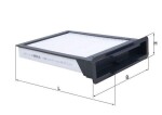 KNECHT Filter,  salongiõhk LA 304