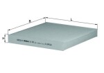 KNECHT Filter,  salongiõhk LA 343