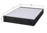 KNECHT Filter,  salongiõhk LA 347