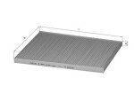 KNECHT Filter,  salongiõhk LA 36