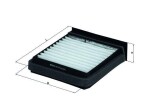 KNECHT Filter,  salongiõhk LA 376