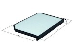 KNECHT Filter,  salongiõhk LA 379