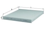 KNECHT Filter,  salongiõhk LA 411