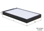 KNECHT Filter,  salongiõhk LA 634/S