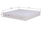 KNECHT Filter,  salongiõhk LA 923