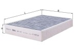 KNECHT Filter,  salongiõhk LAK 1137