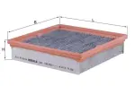 KNECHT Filter,  salongiõhk LAK 148
