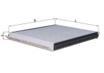 KNECHT Filter,  salongiõhk LAK 362