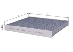 KNECHT Filter,  salongiõhk LAK 888