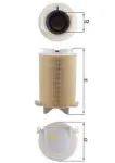 KNECHT  Õhufilter LX 1566