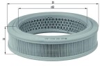 KNECHT  Õhufilter LX 157