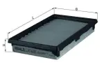 KNECHT  Õhufilter LX 1631