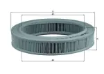 KNECHT Õhufilter LX 203