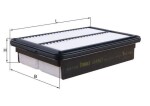 KNECHT Õhufilter LX 4567