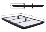 KNECHT Õhufilter LX 5824