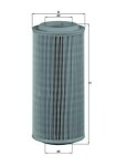 KNECHT Õhufilter LX 685