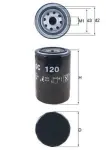 KNECHT Õlifilter OC 120