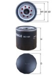 KNECHT Õlifilter OC 1421