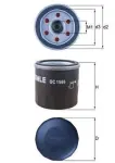 KNECHT  Õlifilter OC 1566