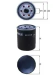KNECHT  Õlifilter OC 217/6