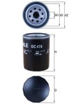 KNECHT  Õlifilter OC 478