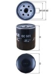 KNECHT Õlifilter OC 501