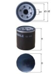 KNECHT Õlifilter OC 996