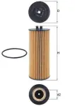 KNECHT Õlifilter OX 174D