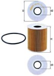KNECHT Õlifilter OX 776D