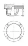 KOLBENSCHMIDT  Kolvid 41784620