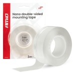 Korduvkasutatav kahepoolne nanokinnitusteip 20mm x 3m x 1mm Amio