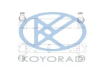 KOYORAD turbo radiaator (intercooler) IA420189
