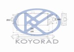 KOYORAD turbo radiaator (intercooler) IA510197