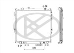 KOYORAD Radiaator, mootorijahutus PL010666