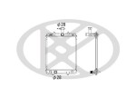 KOYORAD Radiaator,  mootorijahutus PL011955