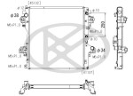 KOYORAD Radiaator, mootorijahutus PL013480