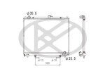 KOYORAD Radiaator,  mootorijahutus PL032072R