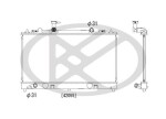 KOYORAD Radiaator,  mootorijahutus PL061658
