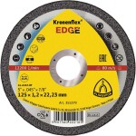 lõikeketas 125x1.2x22.23mm "kronenflex" edge. betoon/alu/rst/metall klingspor