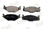 KRAFT AUTOMOTIVE  Piduriklotsi komplekt,ketaspidur 6000040