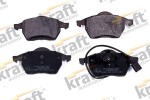 KRAFT Automotive Piduriklotsi komplekt,  ketaspidur 6000325