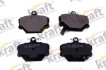 KRAFT Automotive Piduriklotsi komplekt,  ketaspidur 6001240