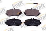 KRAFT Automotive Piduriklotsi komplekt,  ketaspidur 6001420