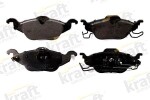KRAFT Automotive Piduriklotsi komplekt,  ketaspidur 6001640