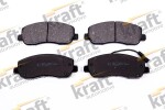 KRAFT Automotive Комплект тормозных колодок,  дисковый тормоз 6001713