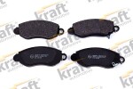 KRAFT Automotive Piduriklotsi komplekt,  ketaspidur 6002110