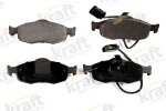 KRAFT Automotive Piduriklotsi komplekt,  ketaspidur 6002120