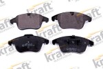KRAFT Automotive Piduriklotsi komplekt,  ketaspidur 6002177