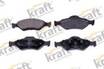 KRAFT Automotive Piduriklotsi komplekt,  ketaspidur 6002311