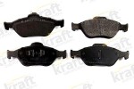 KRAFT Automotive Piduriklotsi komplekt,  ketaspidur 6002340